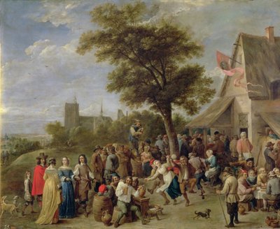 Paysans en fête, vers 1650 - David Teniers the Younger